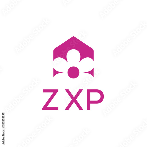 ZXP Letter Initial Logo Design Vector Illustration