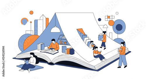 The Power of Knowledge and Education A Journey Through Books and Learning