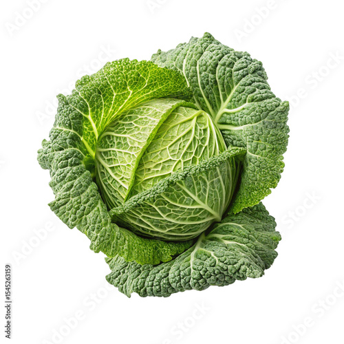 cabbage isolated on white background