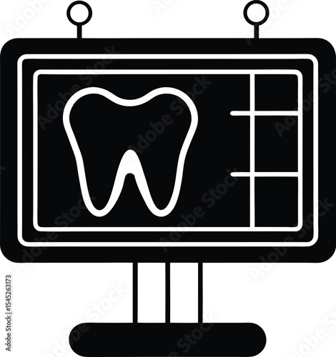 dental x ray with tooth