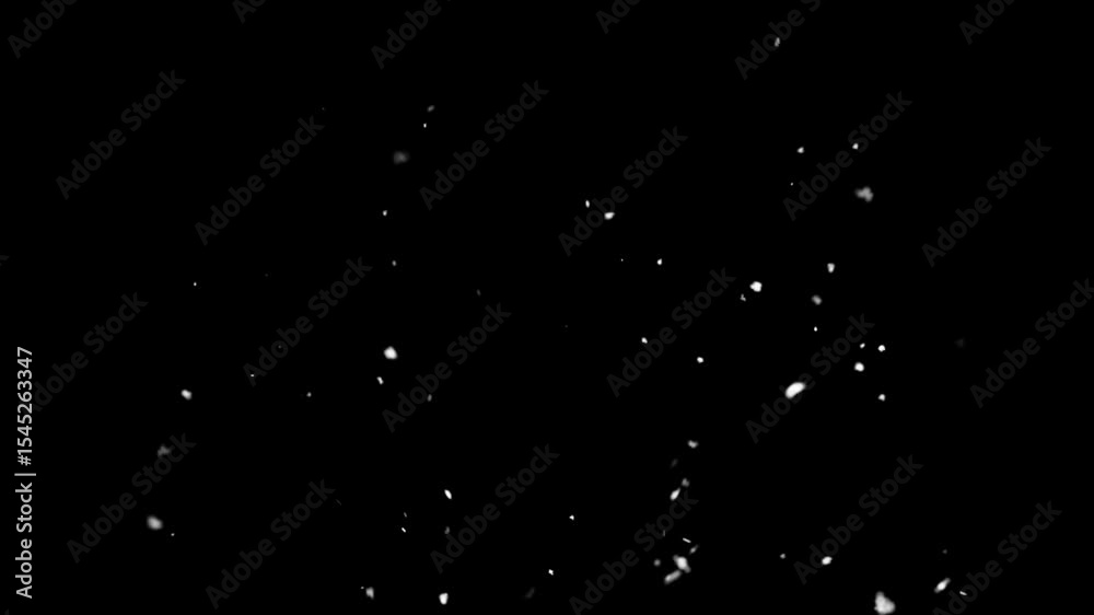 dust particles flying against black background. Slow Motion Stock Footage Dust, Particle, Flare, Backgrounds. fly over river at dusk