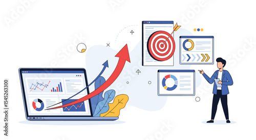 Achieving Business Success Strategies Utilizing Data Analytics and Digital Target Marketing Methods
