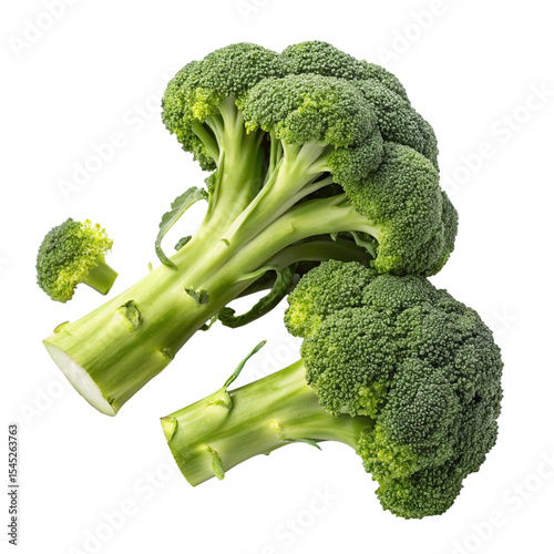 broccoli isolated on white background