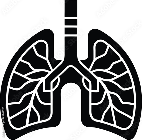 Lungs with Pulmonary Tree

