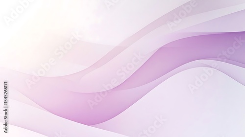 Abstract Purple Wave Background.