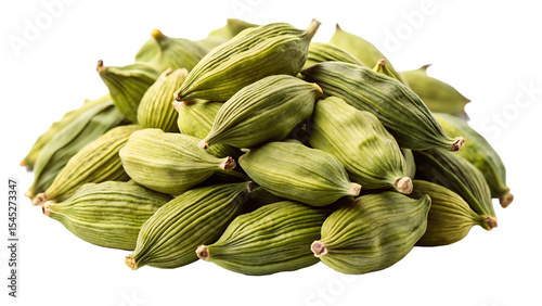 Wallpaper Mural A Close Up View of a Pile of Green Cardamom Pods Showing Detailed Texture and Color Variations Isolated on a Transparent Background Torontodigital.ca