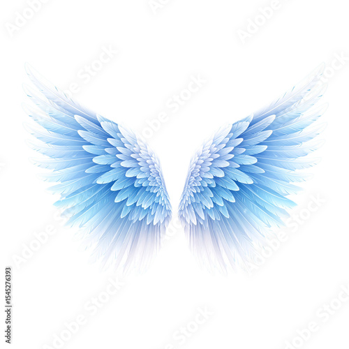 leathery demon wings with a rugged texture, sharp edges and bone structure, 3D render style, dramatic lighting, isolated on a transparent background, perfect fantasy themes or character design.