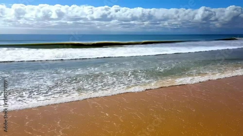 Waves beach and sea
