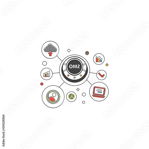 OM2 System Overview with Connected Elements
