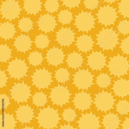 Sunburst Seamless Pattern Background Vector Design.