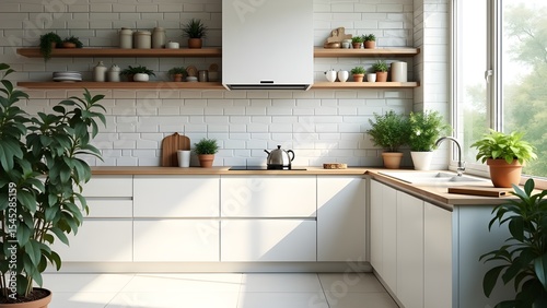 Contemporary Kitchen Interior with Clean Finishes