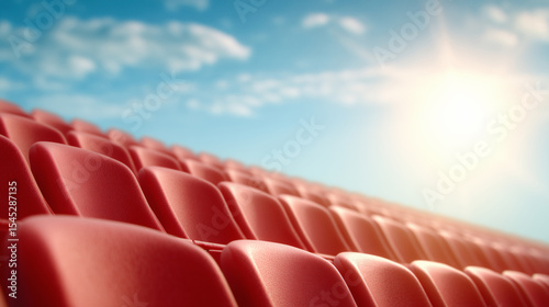 Stadium Red Seats