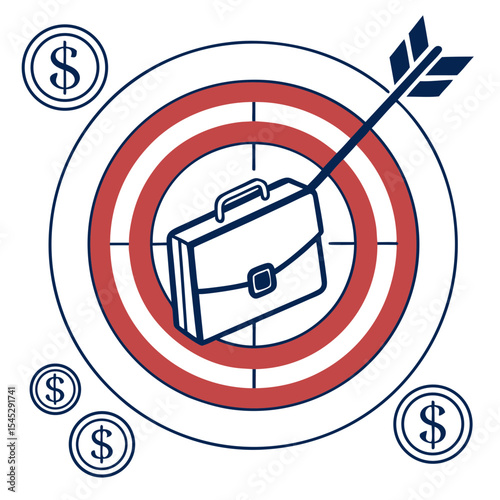 Targeting Success A Professional Portfolio In The Bullseye