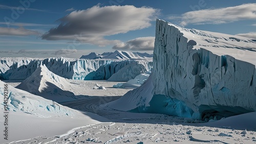 Icebergs in Glacier Lagoon, Ilulissat, Greenland