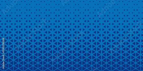 Triangles Halftone Pattern Vector Abstract Geometric Technology Background. Triangular Half Tone Texture. Minimal Style Dynamic Tech Wallpaper