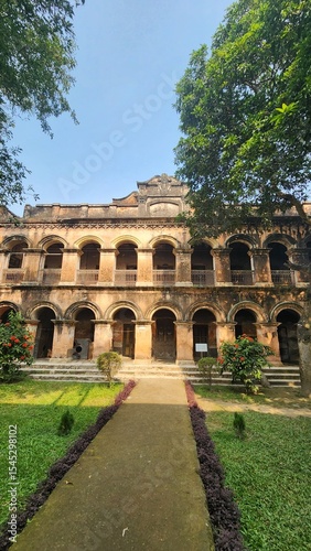 A large old manor house in Bangladesh