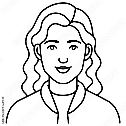 Nance line art vector