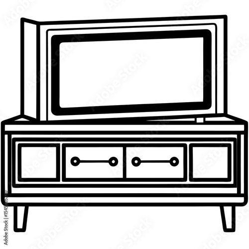 Media console vector