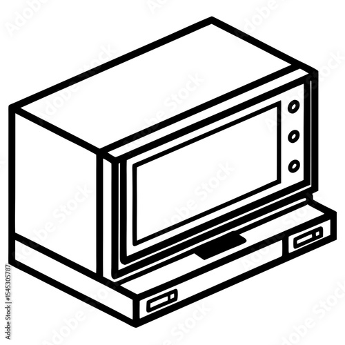 Media console vector