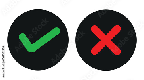 check box icon with correct, accept checkmark icons green tick box, check list circle frame - checkbox symbol sign. check mark box square frame.