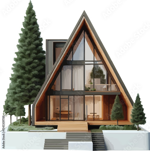 3d cartoon house