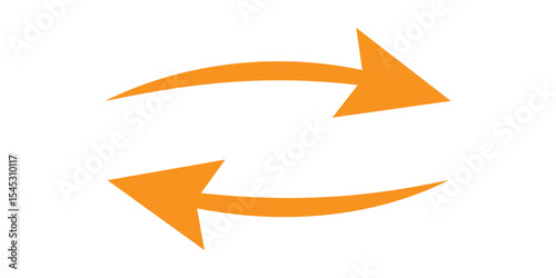 Arrow Long Icon Orange | Arrows | Infographic Illustration | Direction Symbol | Pointer Logo | Up Sign | Isolated | Variations.