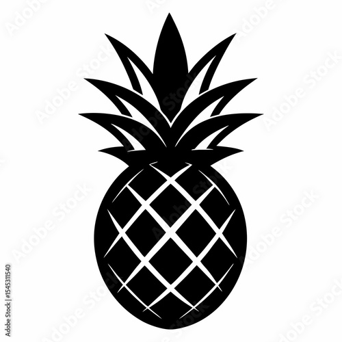 vector illustration of pineapple