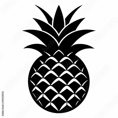 pineapple vector illustration