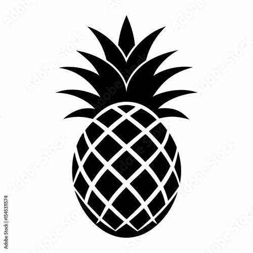 vector illustration of pineapple