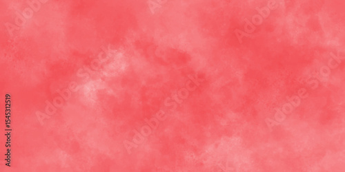 Abstract red grunge soft colored background for design watercolor aquarelle colorful stains on powder explosion texture design, red watercolor dusty splash isolated modern creative trendy background.