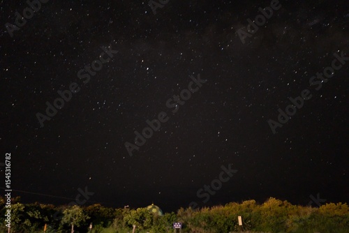 starry night time lapse at the Taiwan