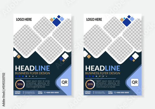 Creative Business Flyer. Modern & professional corporate layout design	