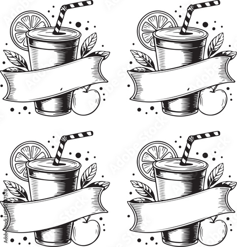 Set of stainless steel cooking pots and pans with lids, isolated white background