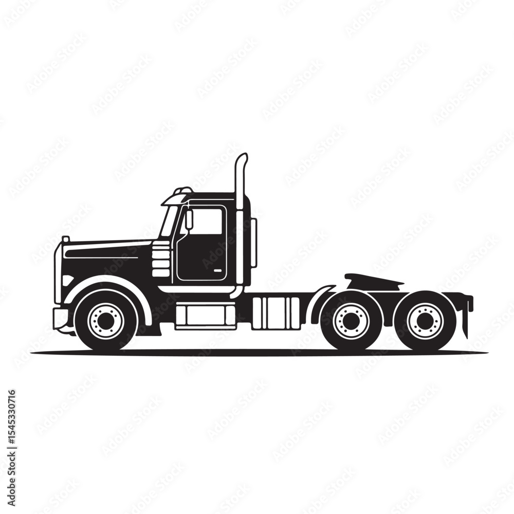 Yellow industrial heavy equipment dump truck vector illustration Yellow industrial heavy equipment dump truck vector illustration
