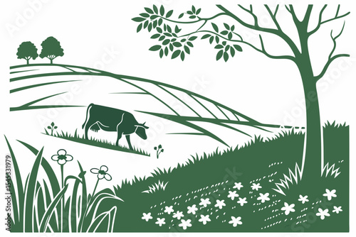wild animals in the forest