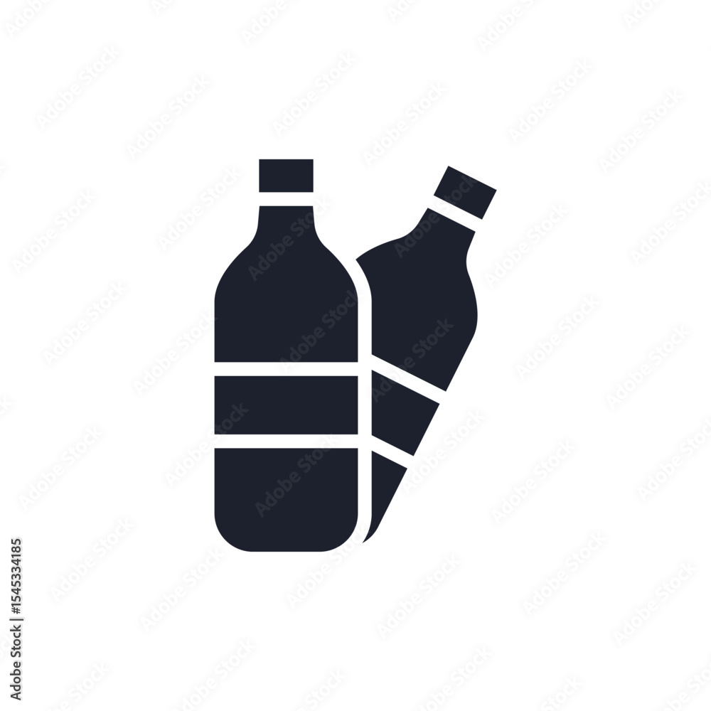 soda icons isolated on White Background. Flat style design soda icons isolated on White Background. Flat style design