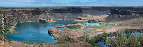 Summer at Dry Falls, Washington State.