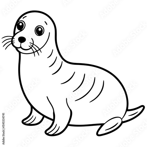 illustration of a seal