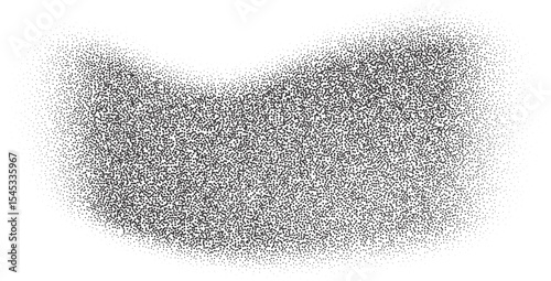 Fluid shadow with halftone dotted texture