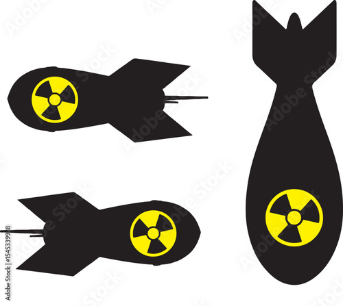 nuclear bomb, nuclear power icon, nuclear power symbol, nuclear symbol, atom bomb, black and yellow nuclear danger sign, radiation, sign, radioactive, nuclear, danger, symbol, warning, icon, caution, 