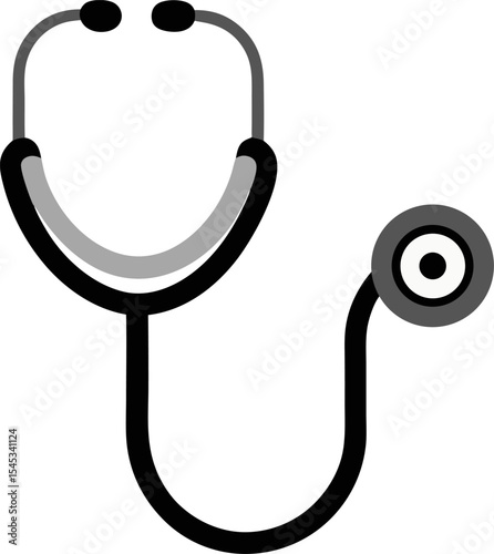 Medical Stethoscope Doctor and Healthcare Icon