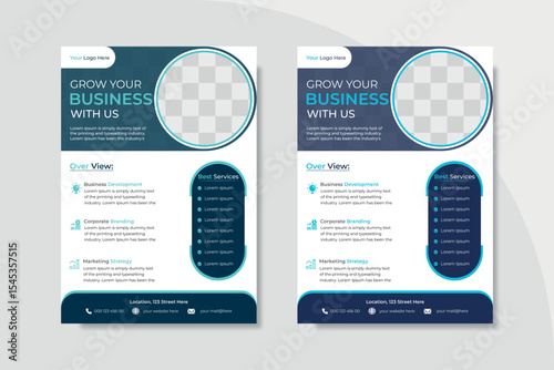 Modern Corporate Business Flayer Design Template