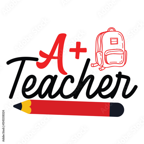 Teacher Svg Design