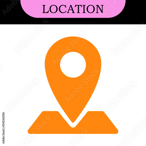 location vector icon set. point illustration sign collection. position symbol. place logo. colorful set of icons