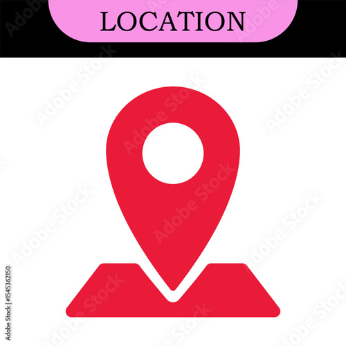location vector icon set. point illustration sign collection. position symbol. place logo. colorful set of icons