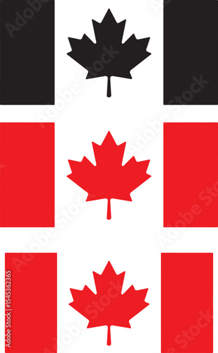 canadian maple leaves