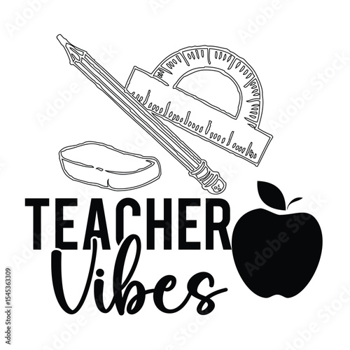 Teacher Svg Design