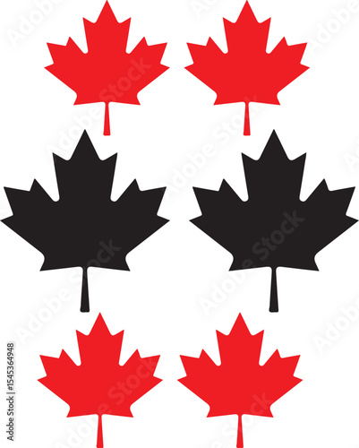 canadian flag set, canadian maple leaves, leaf, maple, autumn, canada, flag, 