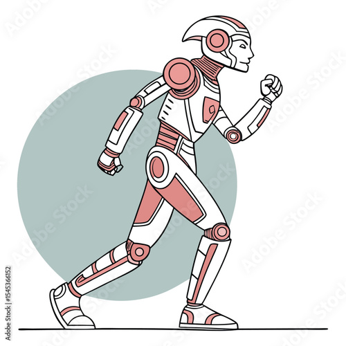 vector illustration of a hockey player
