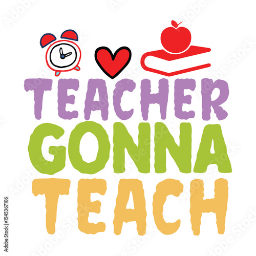 Teacher Svg Design